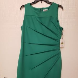 Green Calvin Klein dress